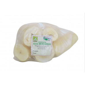 Aipim Branco Orgânico Higienizado 500g Congelado