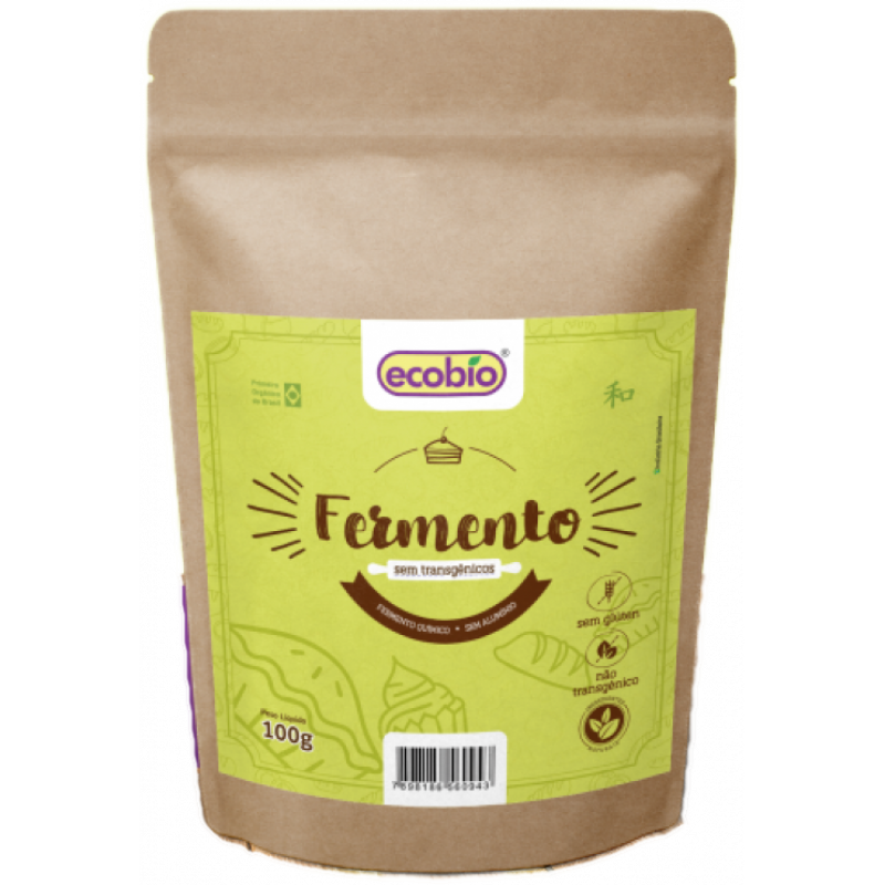 Fermento para Bolos e Tortas Orgânico 100g Fermento para Bolos e Tortas Orgânico 100g