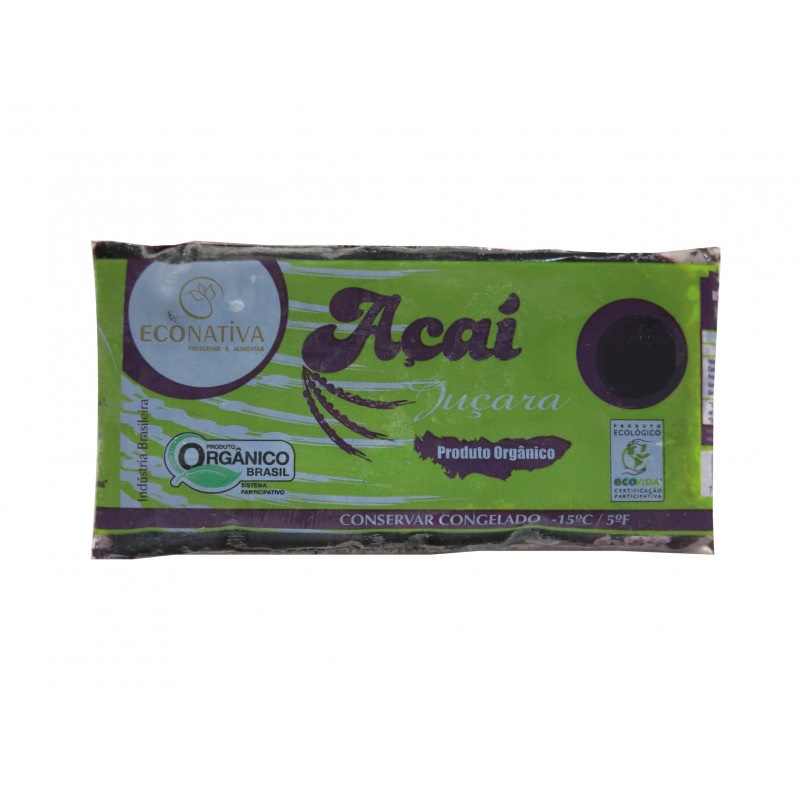 Açaí Orgânico 1Kg Congelado Açaí Orgânico 1Kg Congelado