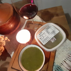 Creme Verde com Ora-Pro-Nóbis Orgânico 400g Congelado